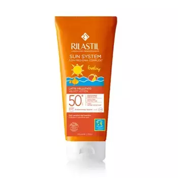 Детский солнцезащитный крем Sun System 50+ Baby Velluto Rilastil, 200 ml