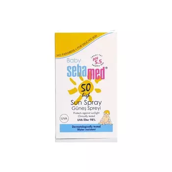 Детский солнцезащитный спрей Sebamed Baby SPF 50, 200 мл