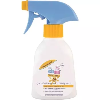 Детский солнцезащитный спрей Sebamed Sun Baby SPF 50, 200 мл