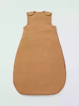 Детский спальный мешок John Lewis Baby Ribbed Cotton, песочный