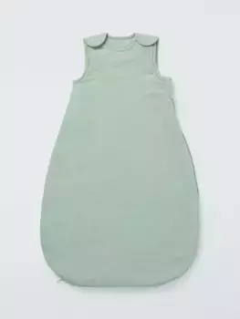 Детский спальный мешок John Lewis Baby Ribbed Cotton, зеленый
