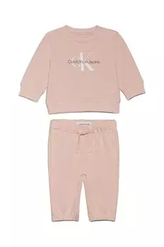 Детский спортивный комплект Calvin Klein Jeans, бежевый