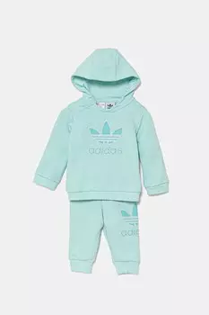 Детский спортивный костюм Adidas Originals, бирюзовый