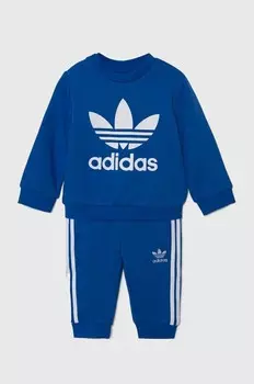 Детский спортивный костюм adidas Originals CREW SET, темно-синий