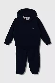 Детский спортивный костюм adidas Originals HOODIE SET, темно-синий