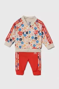 Детский спортивный костюм adidas Originals, красный