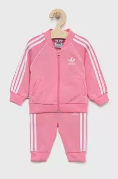 Детский спортивный костюм adidas Originals, розовый