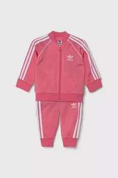 Детский спортивный костюм adidas Originals, розовый