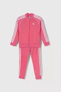 Детский спортивный костюм adidas Originals, розовый