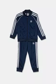 Детский спортивный костюм adidas Originals SST TRACKSUIT, темно-синий