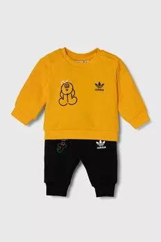 Детский спортивный костюм adidas Originals, желтый