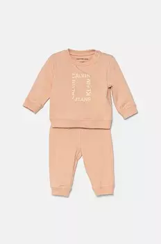 Детский спортивный костюм Calvin Klein Jeans, оранжевый