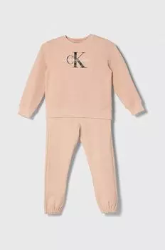 Детский спортивный костюм Calvin Klein Jeans, розовый