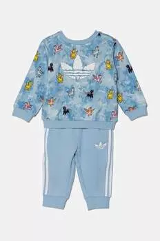 Детский спортивный костюм CREW SET adidas Originals, синий