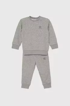 Детский спортивный костюм CREW SET adidas Originals, серый