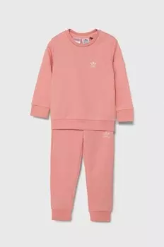 Детский спортивный костюм CREW SET adidas Originals, розовый