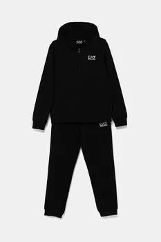 Детский спортивный костюм Ea7 Emporio Armani, черный