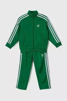 Детский спортивный костюм FIREBIRD adidas Originals, зеленый