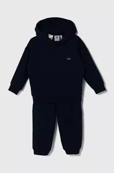 Детский спортивный костюм HOODIE SET adidas Originals, темно-синий