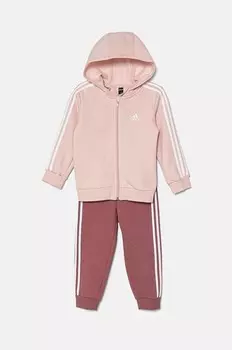 Детский спортивный костюм I 3S FZ FLOG adidas, розовый