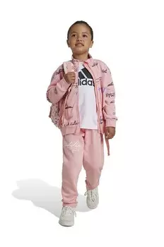 Детский спортивный костюм LK BLUV TS adidas, розовый