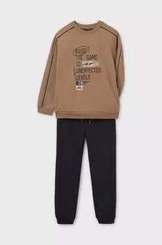 Детский спортивный костюм Mayoral, бежевый