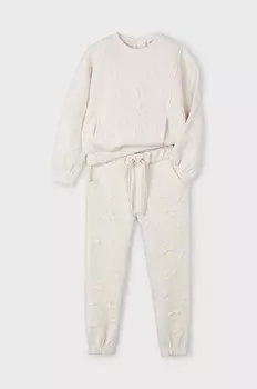 Детский спортивный костюм Mayoral, бежевый