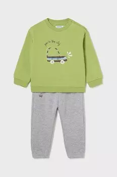 Детский спортивный костюм Mayoral, зеленый
