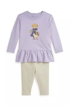 Детский спортивный костюм Polo Ralph Lauren, фиолетовый