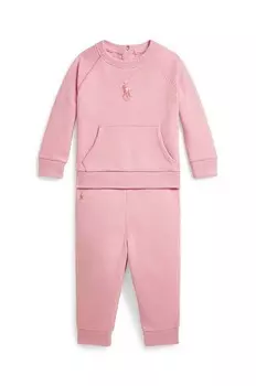 Детский спортивный костюм Polo Ralph Lauren, розовый
