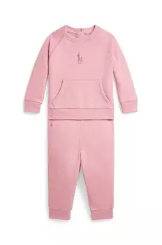 Детский спортивный костюм Polo Ralph Lauren, розовый