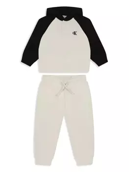 Детский спортивный костюм с капюшоном Calvin Klein Kids, нейтральный