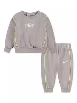 Детский спортивный костюм с логотипом Nike Nike Kids, серый