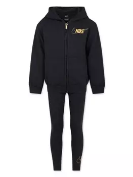 Детский спортивный костюм с принтом Nike Nike Kids, черный