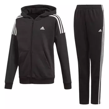 Детский спортивный костюм со спортивными штанами Adidas, черный