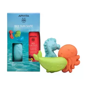 Детский спрей Hydra Sun Spf50 + футляр для игрушек Bee Sun Safe Apivita, 200 ml