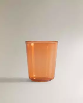Детский стакан Zara Home Transparent, оранжевый
