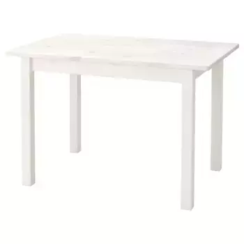 Детский стол, белый, 76x50 см, SUNDVIK IKEA