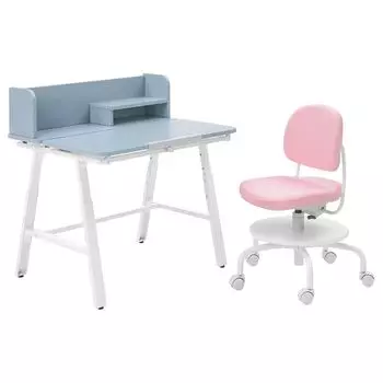 Детский стол и стул PIPLRKA/VIMUND IKEA, розовый