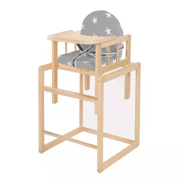 Детский стульчик combi с редуктором сиденья little stars natural Roba, бежевый