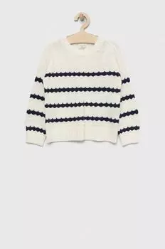 Детский свитер Abercrombie & Fitch, белый