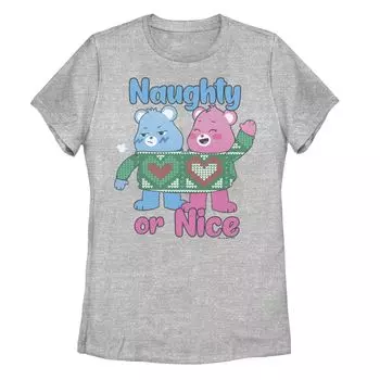 Детский свитер Care Bear Naughty Or Nice Ugly, футболка-двойка Licensed Character