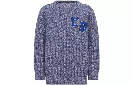 Детский свитер Dior, темно-синий