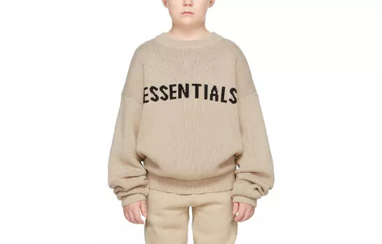 Детский свитер Fear Of God Essentials, бежевый