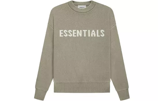 Детский свитер Fear Of God Essentials, зеленый