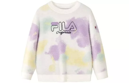 Детский свитер ФИЛА FILA, цвет Allover Print
