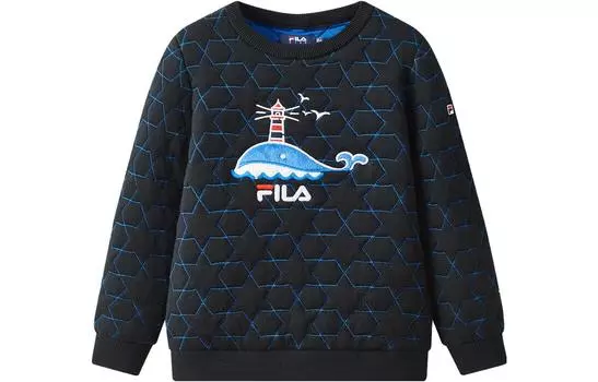 Детский свитер ФИЛА FILA, цвет Allover Print