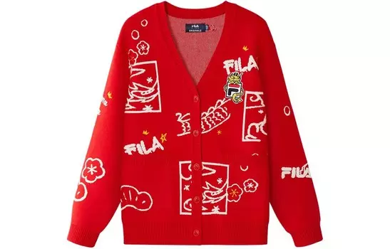 Детский свитер Fila Kids, красный