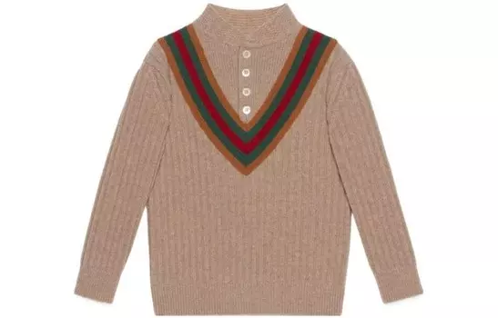 Детский свитер Gucci, коричневый