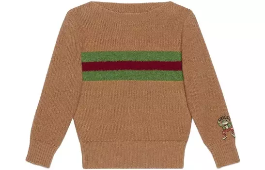 Детский свитер Gucci, коричневый